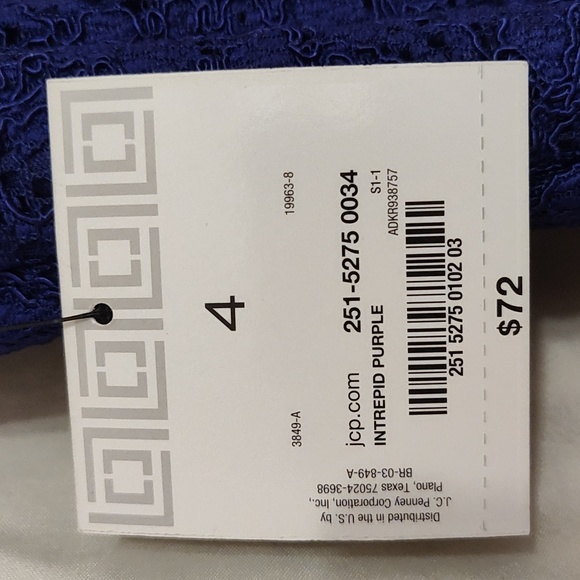 Liz Claiborne Sleeveless Lace Dress - Picture 8 of 9